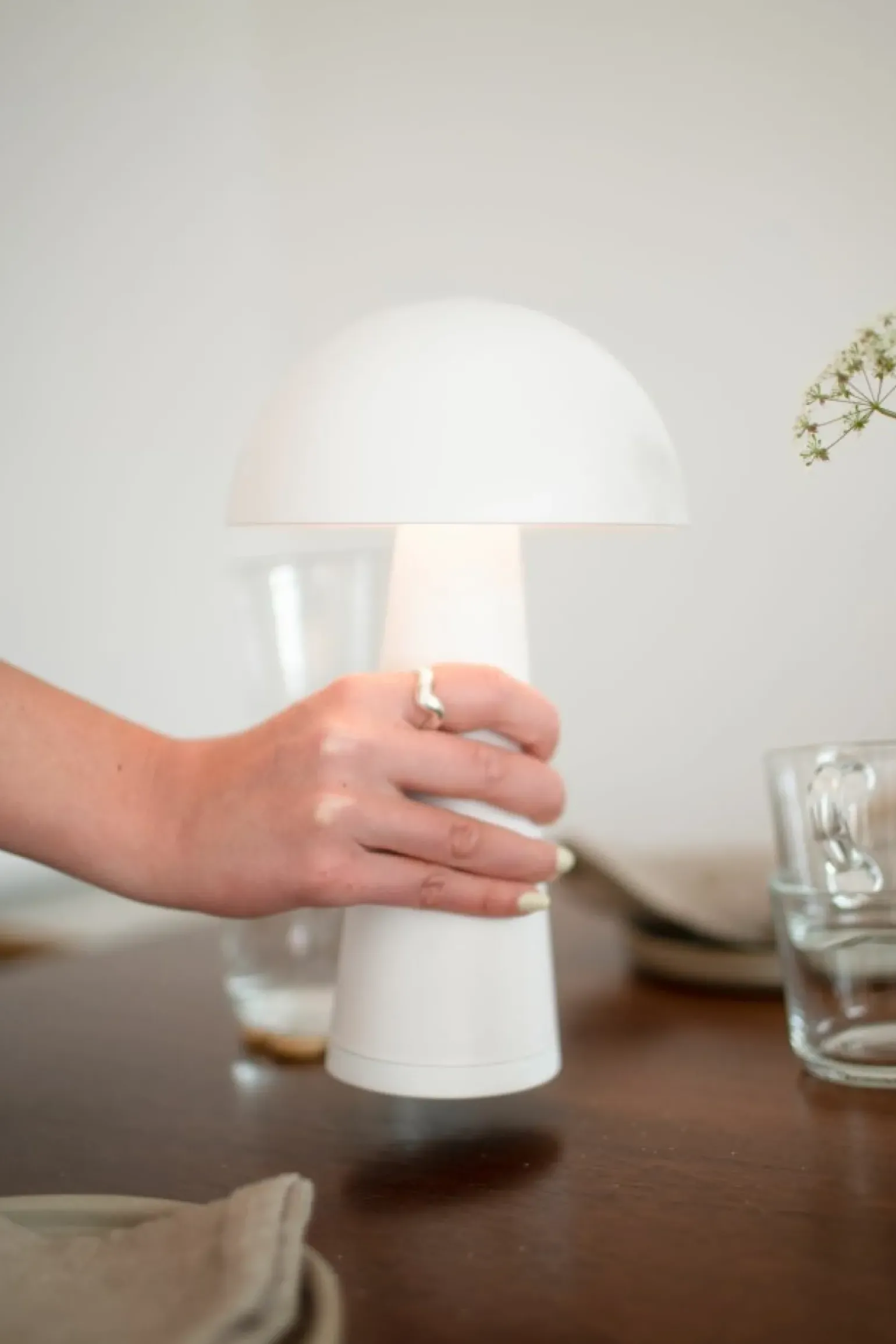 Sklep Kaja Dekoracyjna lampa LED do ładowania 108656 FUNGI | Kaja Oświetlenie