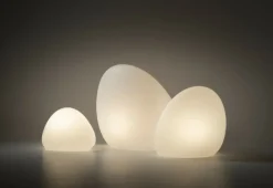 Sklep Kaja Dekoracyjna lampa ogrodowa, świecący kamień 10579 STONE | Kaja