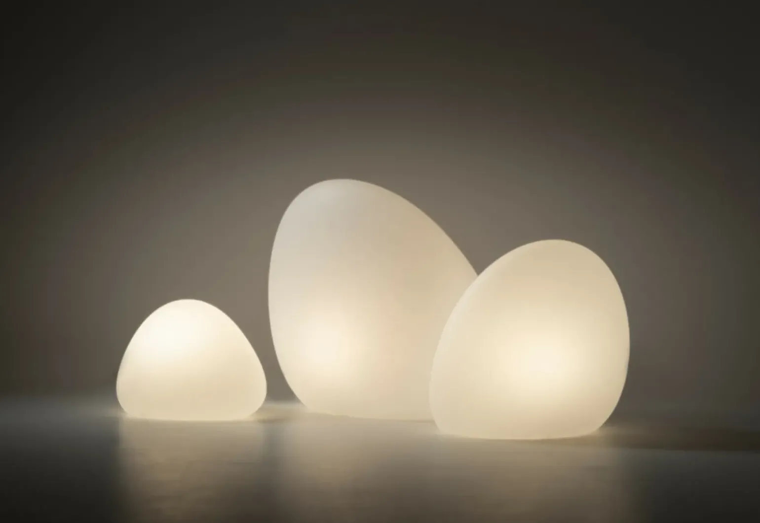 Sklep Kaja Dekoracyjna lampa ogrodowa, świecący kamień 10579 STONE | Kaja