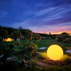 Sklep Kaja Dekoracyjna lampa ogrodowa kula ⌀30cm EKO0457 GLOBO | Kaja Oświetlenie