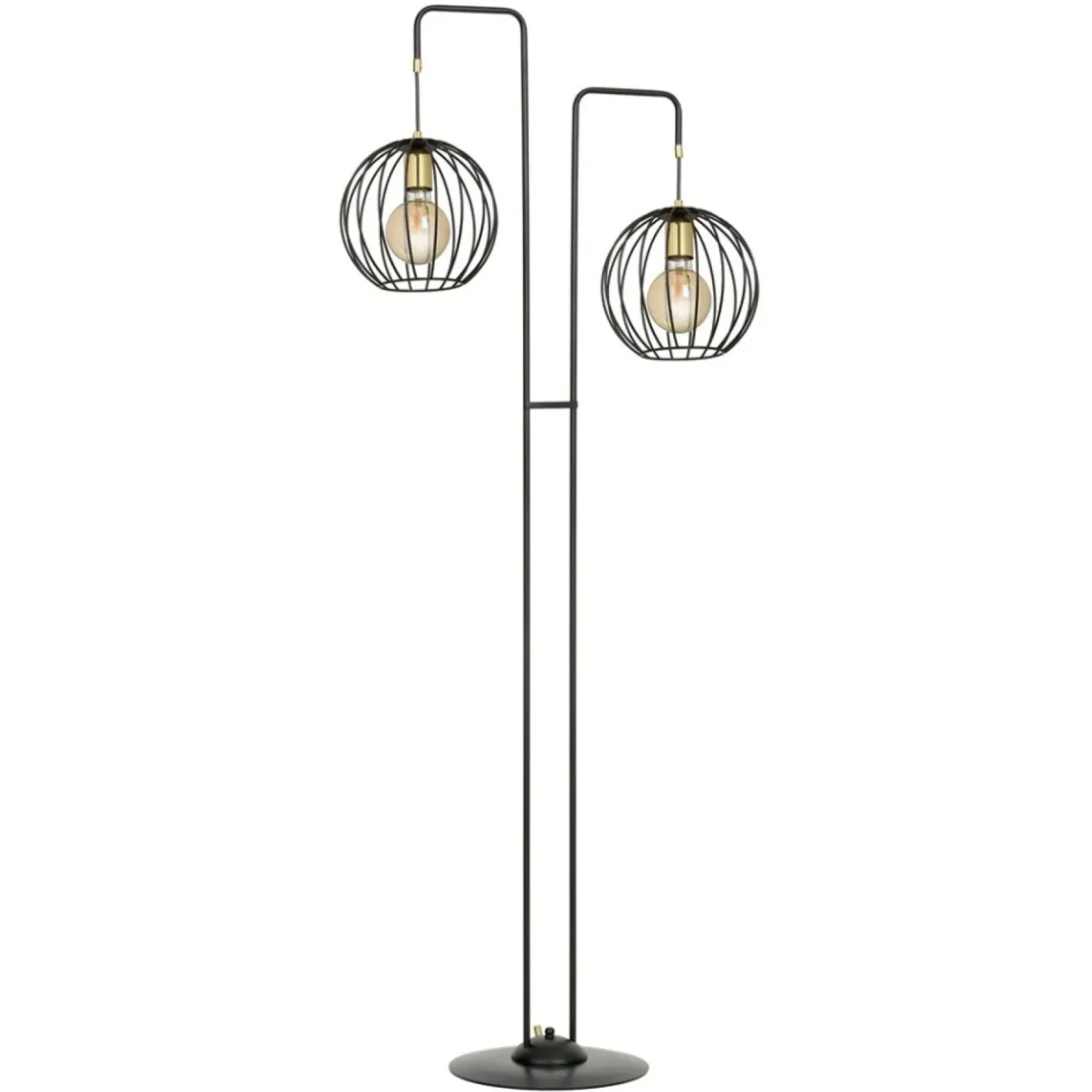 Sklep Kaja Dekoracyjna lampa podłogowa na dwie żarówki 144/LP2 | Kaja Oświetlenie