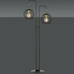 Sklep Kaja Dekoracyjna lampa podłogowa na dwie żarówki 144/LP2 | Kaja Oświetlenie