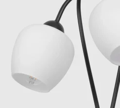 Sklep Kaja Dekoracyjna lampa podłogowa z białymi kloszami K-5188 z serii BELLA