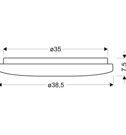 Sklep Kaja Dekoracyjna lampa sufitowa LED 13-75093 CALIPSO | Kaja Oświetlenie