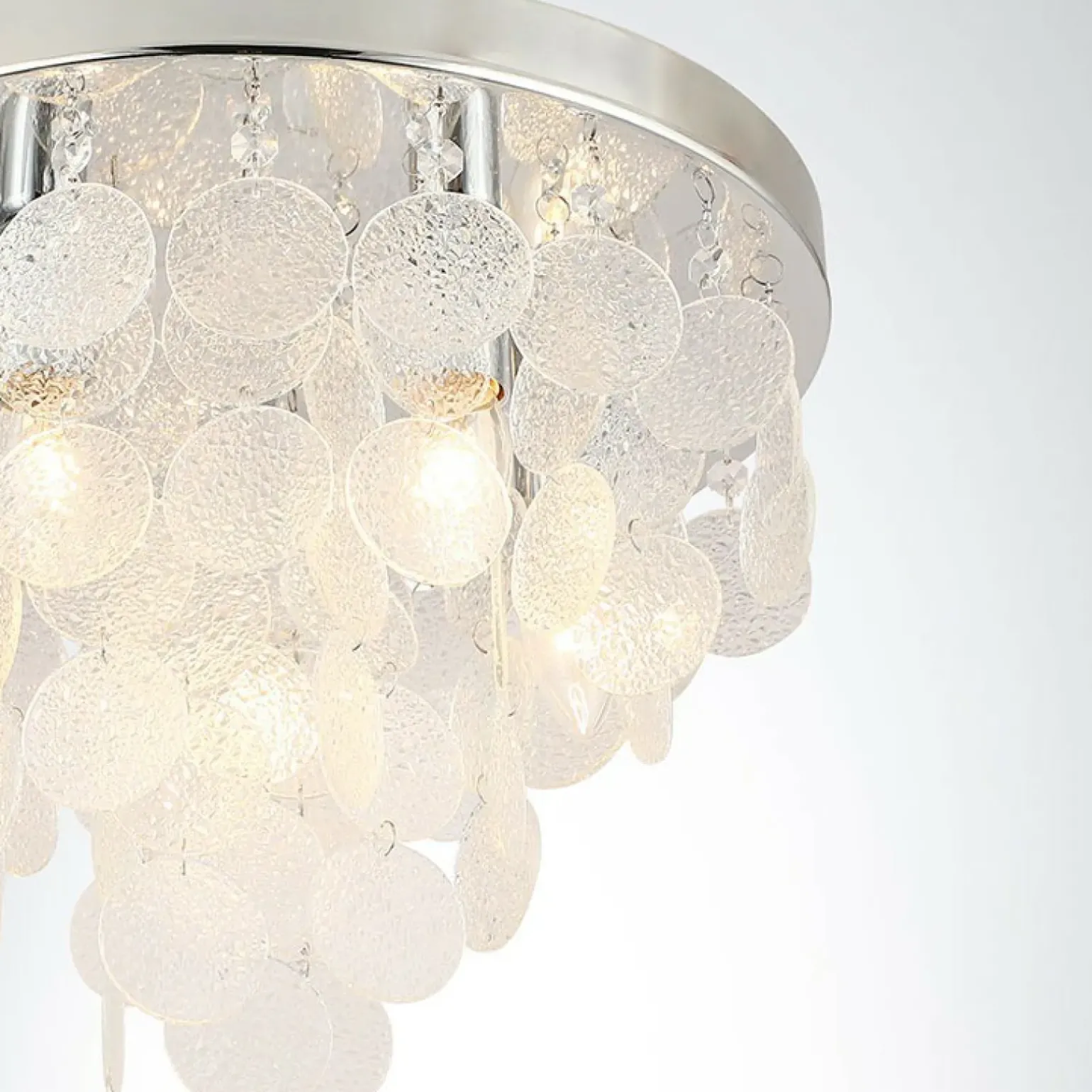 Sklep Kaja Dekoracyjna lampa sufitowa z kryształkami 18366 PARDO | Kaja