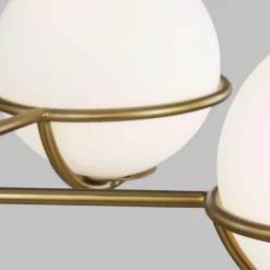 Store Dekoracyjna lampa sufitowa, klosze FE-APOLLO5-BB z serii APOLLO Żyrandole Nowoczesne