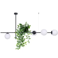 Fashion Dekoracyjna lampa sufitowa z kwietnikiem K-4737 | Kaja Oświetlenie Żyrandole Nowoczesne