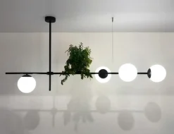 Fashion Dekoracyjna lampa sufitowa z kwietnikiem K-4737 | Kaja Oświetlenie Żyrandole Nowoczesne