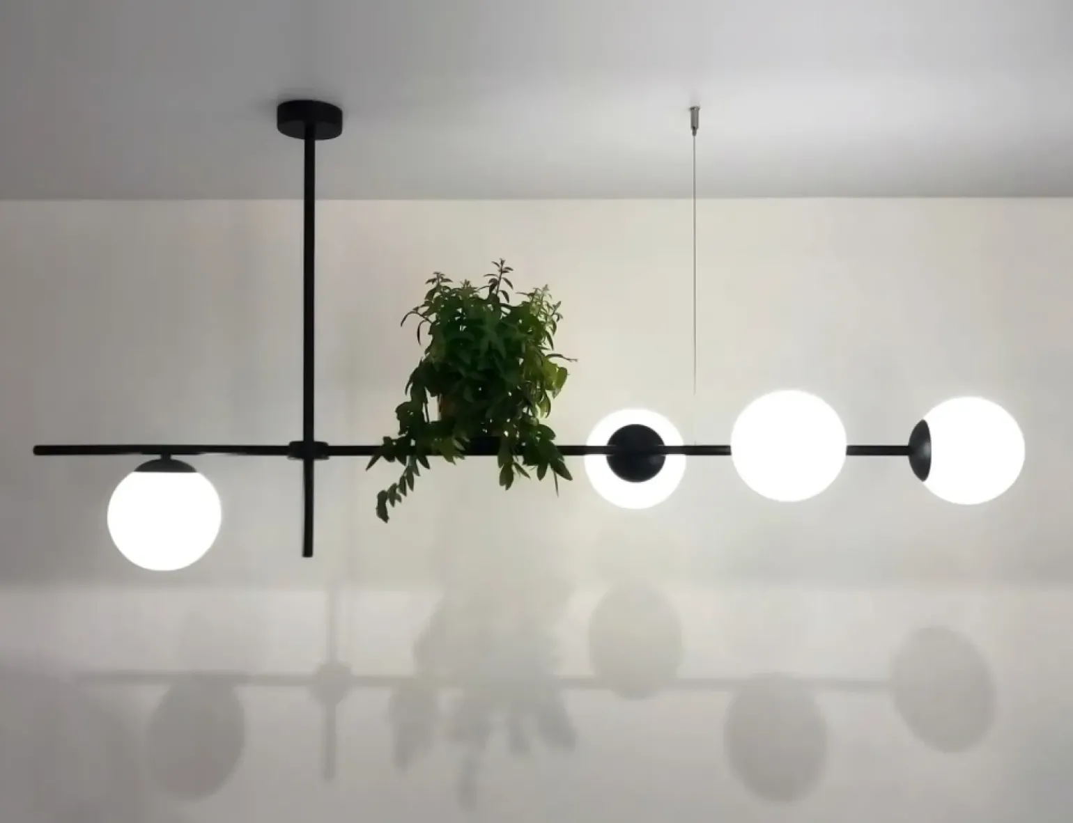 Fashion Dekoracyjna lampa sufitowa z kwietnikiem K-4737 | Kaja Oświetlenie Żyrandole Nowoczesne