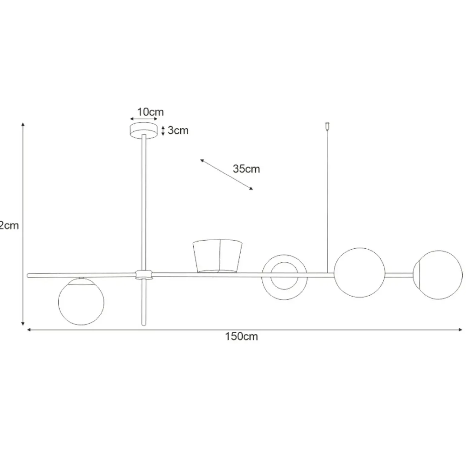 Fashion Dekoracyjna lampa sufitowa z kwietnikiem K-4737 | Kaja Oświetlenie Żyrandole Nowoczesne