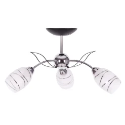 Sklep Kaja Dekoracyjna lampa sufitowa K-JSL-6093/3 CHR XENA | Kaja Oświetlenie