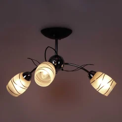 Sklep Kaja Dekoracyjna lampa sufitowa K-JSL-6093/3 CHR XENA | Kaja Oświetlenie