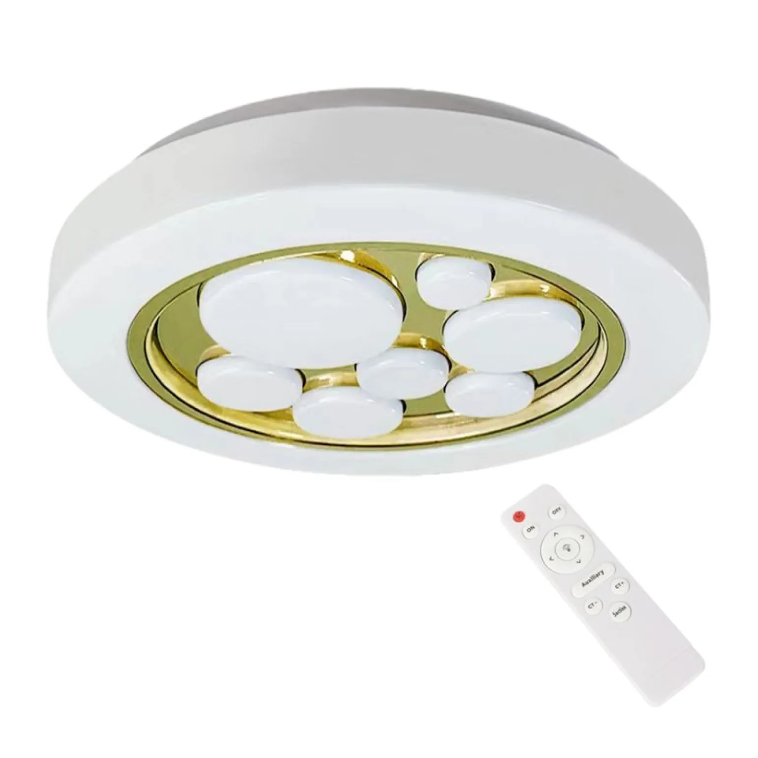 Sklep Kaja Dekoracyjna lampa sufitowa LED z pilotem ML8128 BUBBLES | Kaja