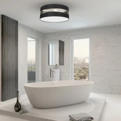 Sklep Kaja Dekoracyjna lampa sufitowa, plafon z abażurem MLP7339 z serii ULTIMO | Kaja Oświ