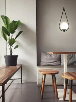 Best Sale Dekoracyjna lampa w kształcie łezki K-4770 NEVE BLACK | Kaja Żyrandole Nowoczesne