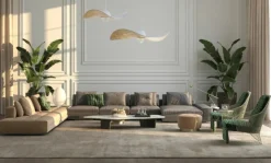 Best Dekoracyjna lampa w stylu modernistycznym SIG 32338 z serii KAPELLO L Żyrandole Nowoczesne