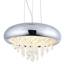 New Dekoracyjna lampa wisząca z kryształkami 18096-L MONT | Kaja Żyrandole Nowoczesne