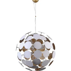 Store Dekoracyjna lampa wisząca AD20180/6B WH+GD MAILONE | Kaja Oświetlenie Żyrandole Nowoczesne