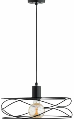 Best Dekoracyjna lampa wisząca z drucianym kloszem AL 61259 DIUK | Kaja Żyrandole Nowoczesne