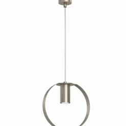 Store Dekoracyjna lampa wisząca z obręczą ⌀20cm ANT 5043 ORTIGA | Kaja Żyrandole Nowoczesne