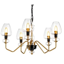 Sklep Kaja Dekoracyjna lampa wisząca, 5xE14 DL-ARMAND5-AB z serii ARMAND