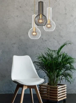 Best Dekoracyjna lampa wisząca do kuchni K-4520 ARVI BLACK | Kaja Żyrandole Nowoczesne