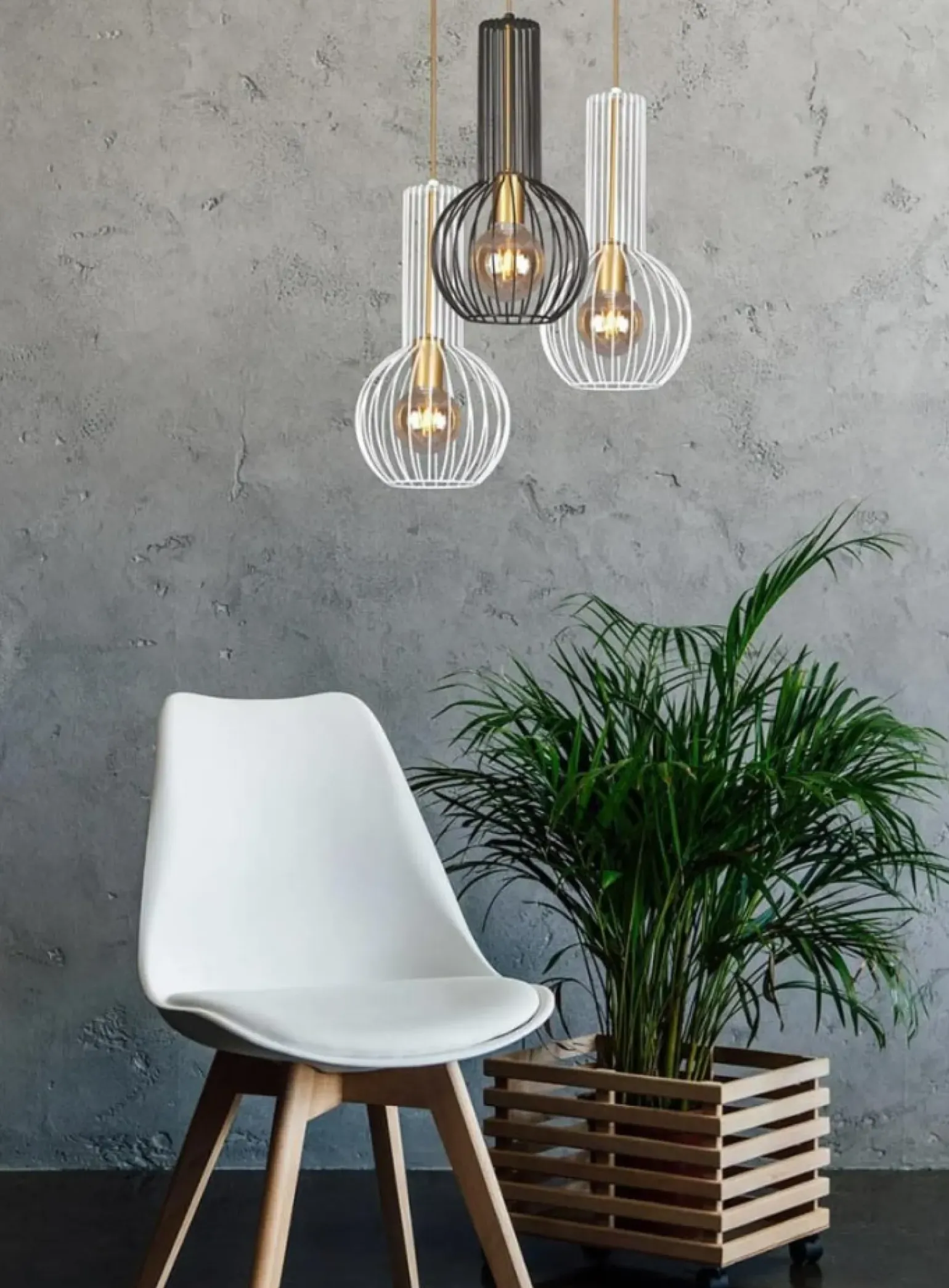 Best Dekoracyjna lampa wisząca do kuchni K-4520 ARVI BLACK | Kaja Żyrandole Nowoczesne