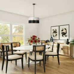 Best Sale Dekoracyjna lampa wisząca z ażurowym abażurem K-5291 z serii VEGA Żyrandole Nowoczesne