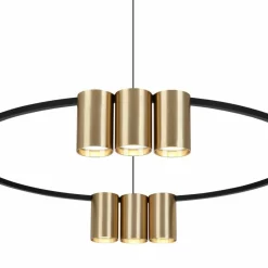 Cheap Dekoracyjna lampa wisząca na bazie koła ML0375 (KOŁO) GENESIS | Kaja Żyrandole Nowoczesne