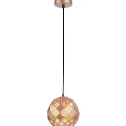 Cheap Dekoracyjna lampa wisząca PND-34221-1S-GD PAULELA | Kaja Oświetlenie Żyrandole Nowoczesne