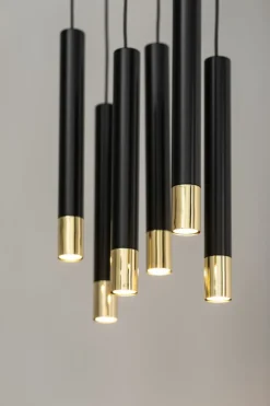 Outlet Dekoracyjna lampa wisząca do salonu SIG 33397 z serii SOPEL GRAND Żyrandole Nowoczesne