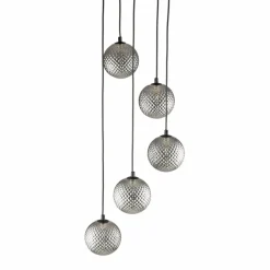 Clearance Dekoracyjna lampa wisząca do salonu loft TK 5747 z serii ELENA | Kaja Żyrandole Nowoczesne