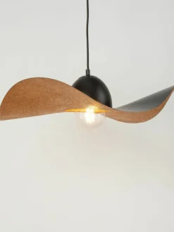 Fashion Dekoracyjna lampa z abażurem typu kapelusz SIG 32346 z serii KAPELLO M Żyrandole Nowoczesne