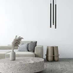 Cheap Dekoracyjna lampa ze smukłymi tubami SIG 33254 z serii SOPEL LASER Żyrandole Nowoczesne