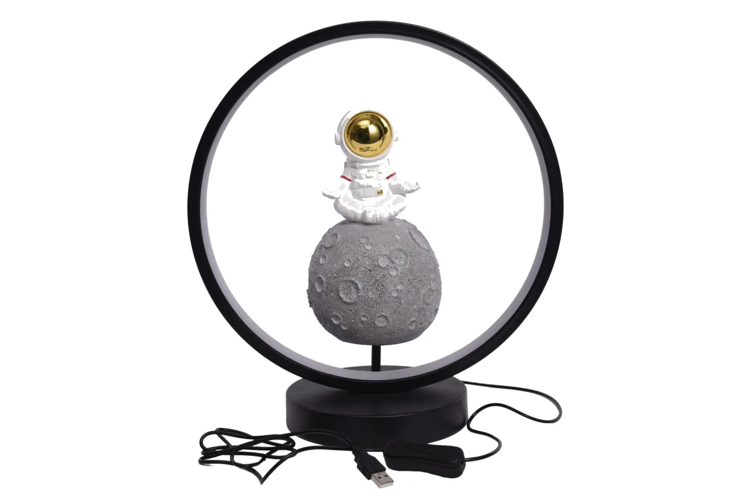 Sklep Kaja Dekoracyjna lampka nocna LED dla dzieci BX04S123D-1 ASTRONAUTA | Kaja