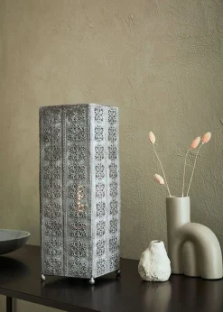 Sklep Kaja Dekoracyjna lampka stołowa w stylu rustykalnym 108222 | Kaja