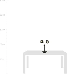 Sklep Kaja Dekoracyjna lampka stołowa do salonu 1139/LN2 NOVA | Kaja Oświetlenie