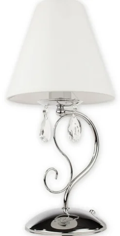 Sklep Kaja Dekoracyjna lampka stołowa glamour O1968 CH BIA VELIO | Kaja