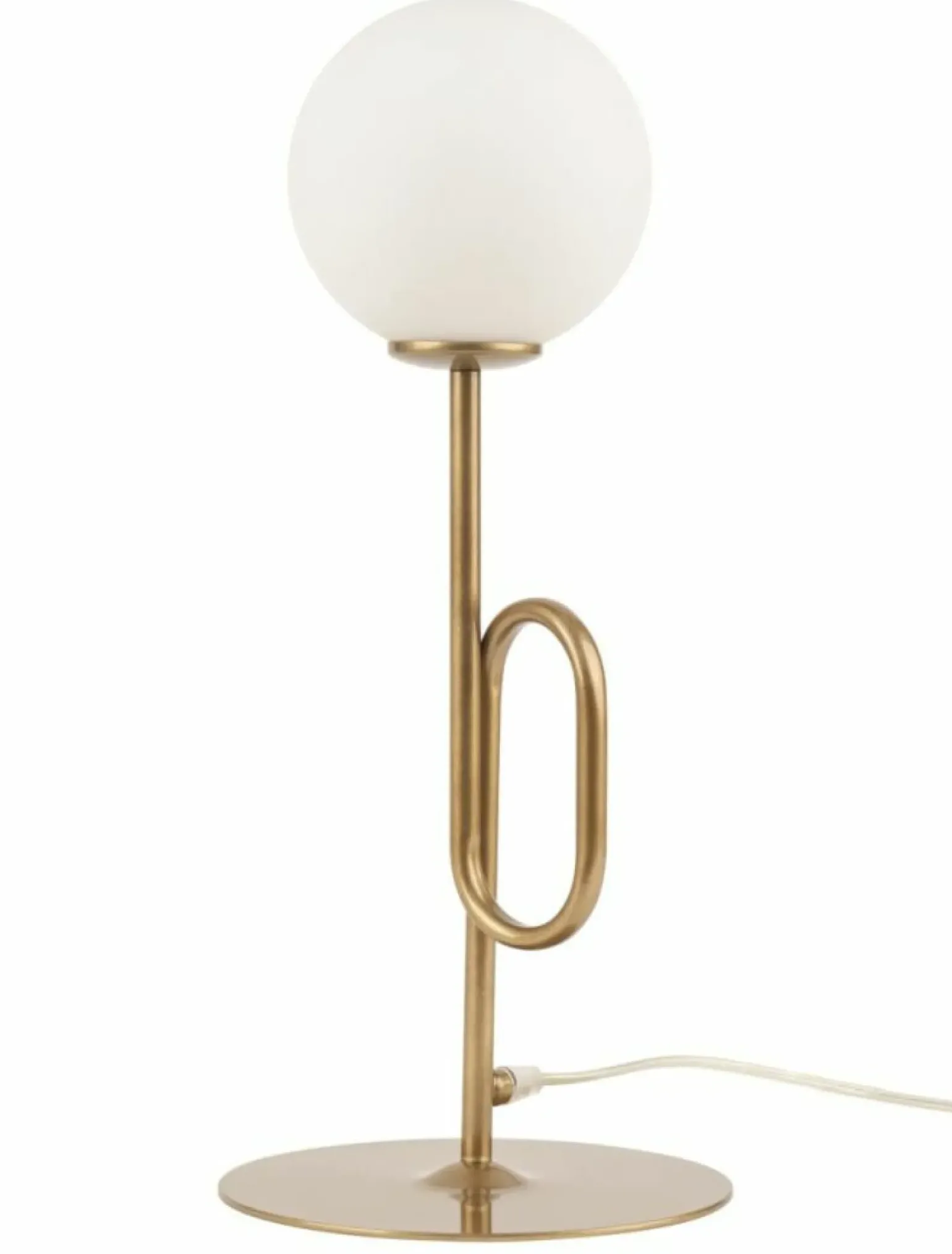 Sklep Kaja Dekoracyjna lampka stołowa z okrągłym kloszem SIG 33634 TES | Kaja