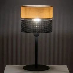 Sklep Kaja Dekoracyjna lampka stołowa w stylu eco TK 5124 z serii NICOL | Kaja