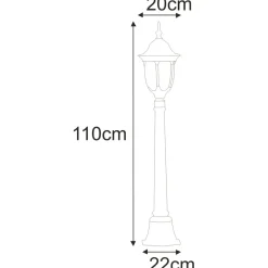 Sklep Kaja Dekoracyjna latarnia K-6007A/L CZARNY/ZŁOTY VASCO | Kaja Oświetlenie