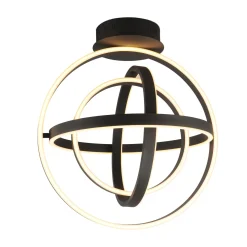 Sklep Kaja Dekoracyjna, ledowa lampa sufitowa okręgi MX9203-4-3BD TESS | Kaja