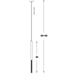 Cheap Dekoracyjna, ledowa lampa wisząca P0461-01E-P7P7 ONE | Kaja Żyrandole Nowoczesne