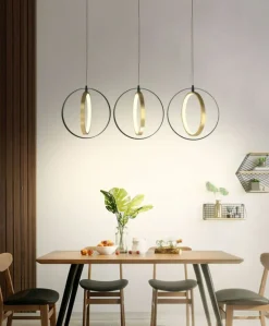 Fashion Dekoracyjna, ledowa lampa wisząca nad stół WF 7134-0310 VALLA | Kaja Żyrandole Nowoczesne