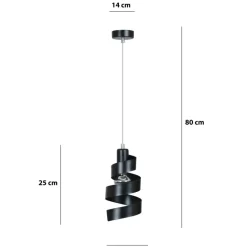 Cheap Dekoracyjna, loftowa lampa wisząca do kuchni 352/1 SAGA | Kaja Żyrandole Nowoczesne