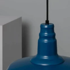 New Dekoracyjna, niebieska lampa wisząca ABR-RRP-N-E27 RETRO | Kaja Żyrandole Nowoczesne