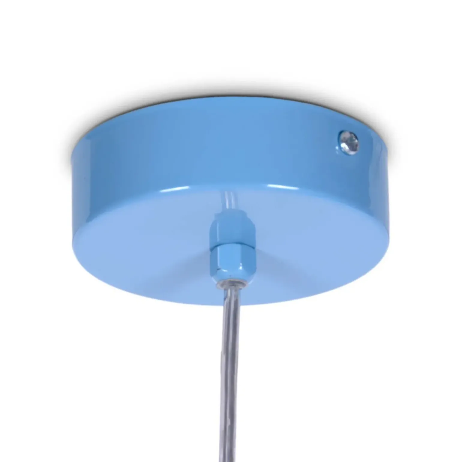 Cheap Dekoracyjna, niebieska lampa wisząca KP-21 KAPELUSZ | Kaja Oświetlenie Żyrandole Nowoczesne