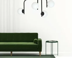 Cheap Dekoracyjna, nowoczesna lampa sufitowa 1030/4B KALF | Kaja Oświetlenie Żyrandole Nowoczesne