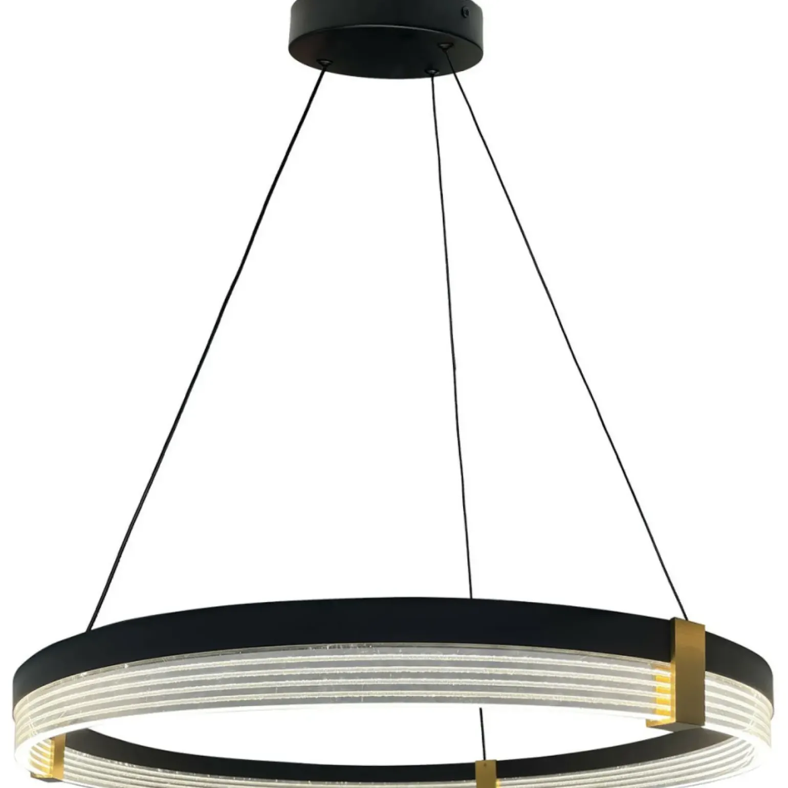 Cheap Dekoracyjna obręcz wisząca ⌀80cm LP-0407/1P L BK TRIANGLE PLUM | Kaja Żyrandole Nowoczesne