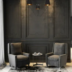 Cheap Dekoracyjna, potrójna, czarna lampa sufitowa MLP4912 z serii VICTORIA | Kaja Ośw Żyrandole Nowoczesne